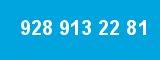 928 913 22 81 928 913 22 81